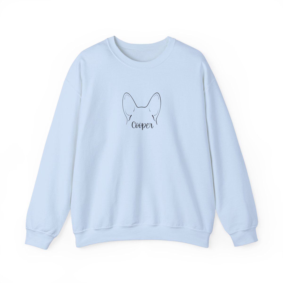 Personalized Dog Ear Crewneck Sweatshirt | Big Ears - Image 8
