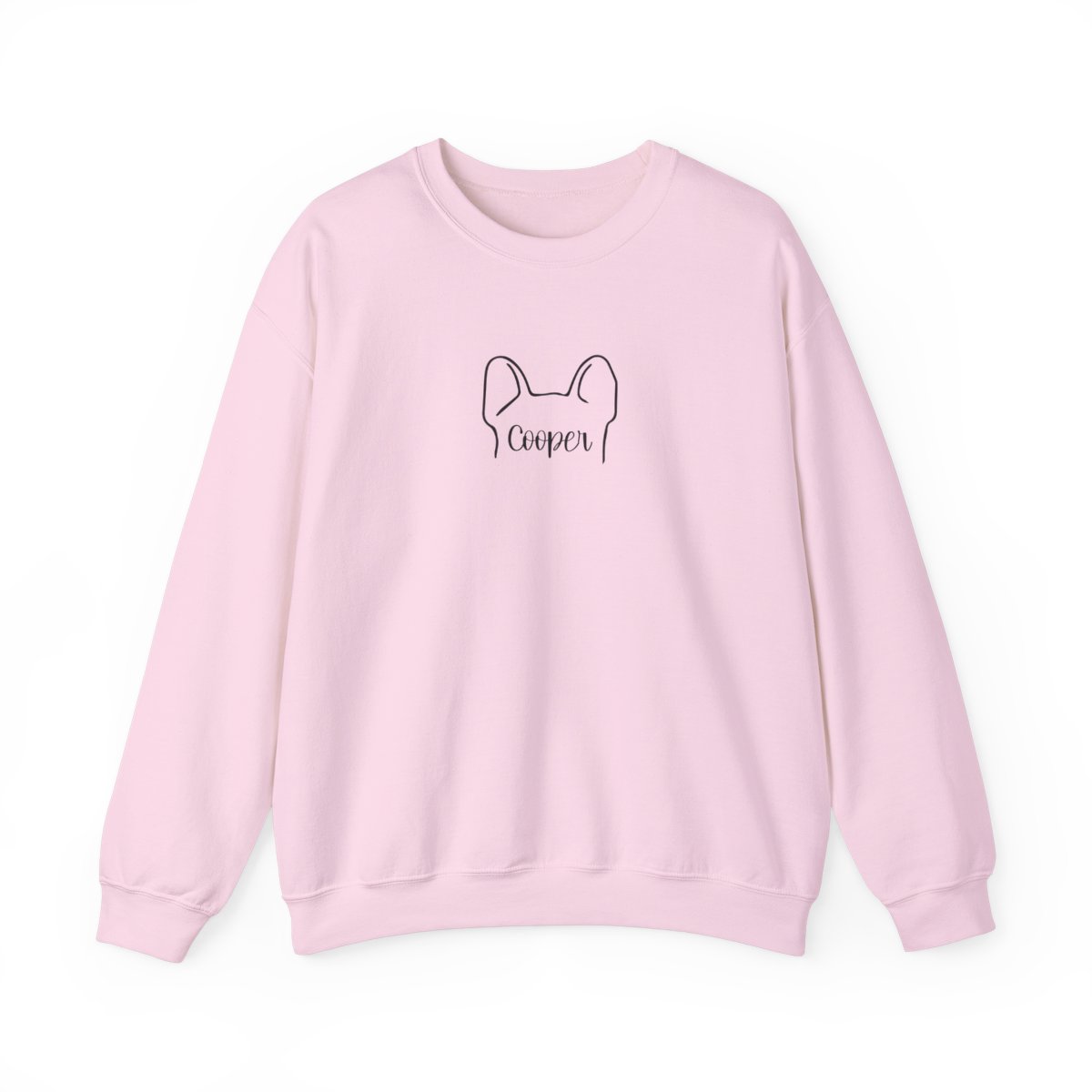 Personalized Dog Ear Crewneck Sweatshirt | Frenchie - Image 12