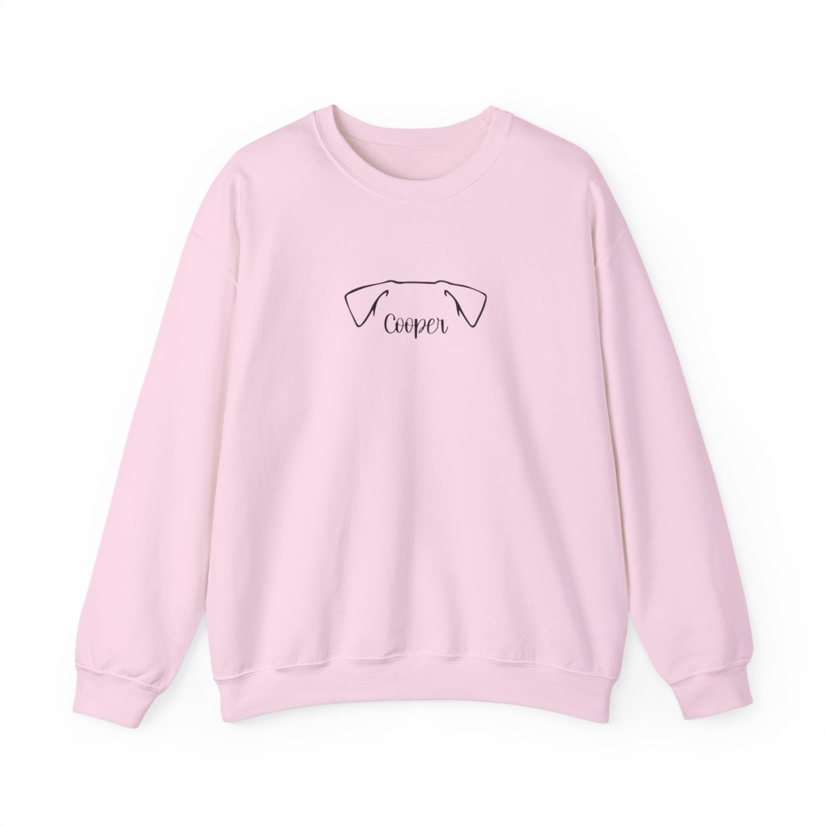 Personalized Dog Ear Crewneck Sweatshirt | Jack Russell - Image 2