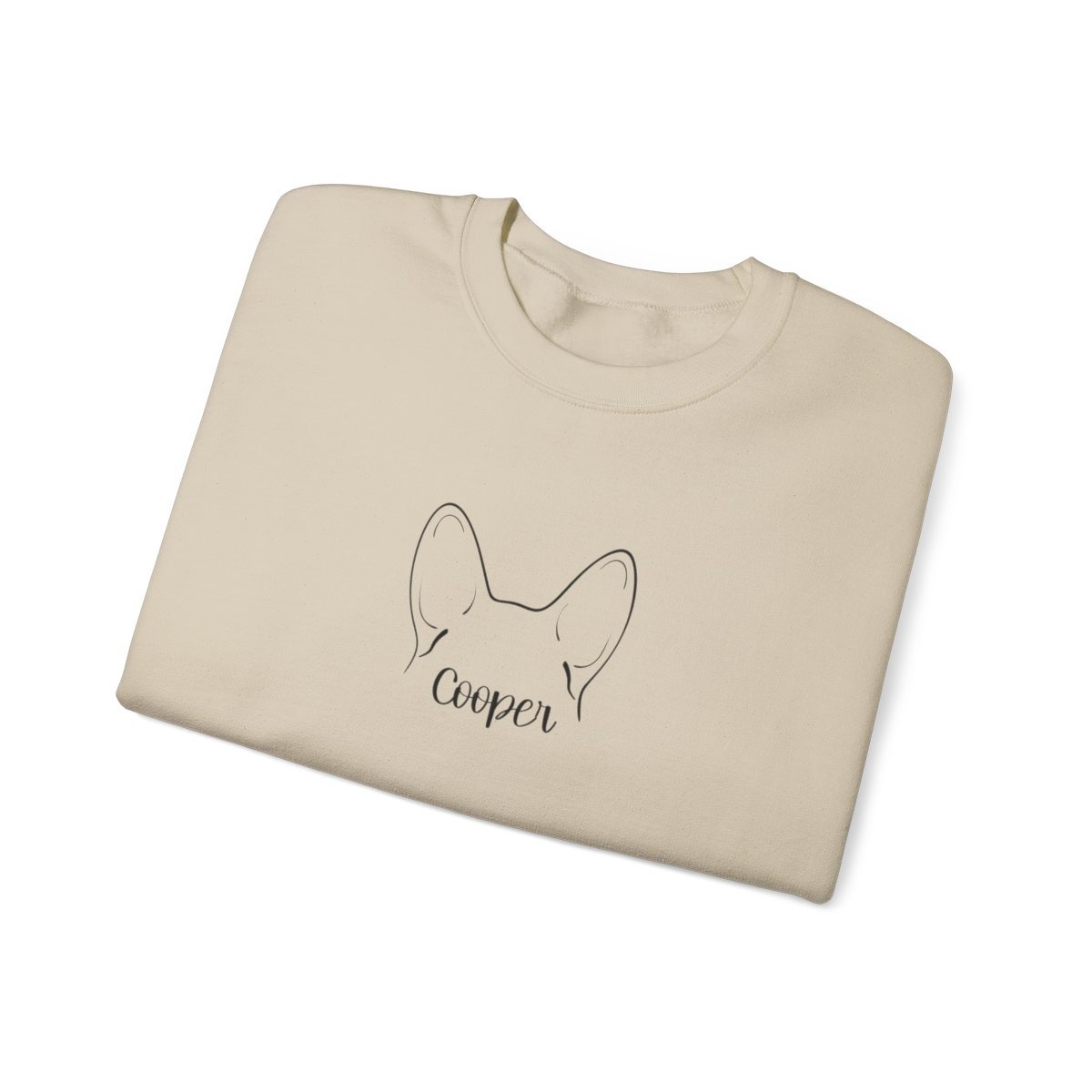 Personalized Dog Ear Crewneck Sweatshirt | Big Ears - Image 5