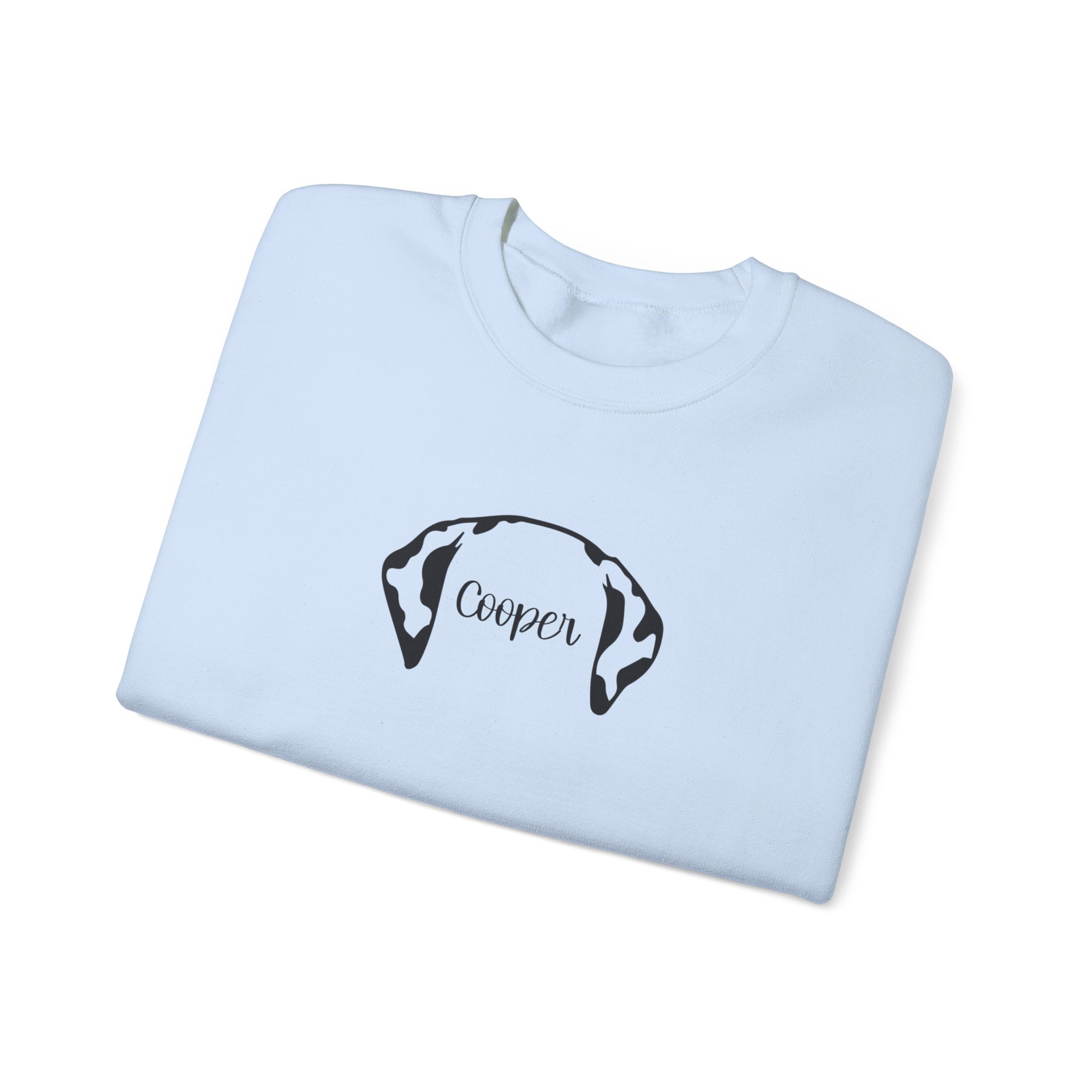 Personalized Dog Ear Crewneck Sweatshirt | Dalmation - Image 9