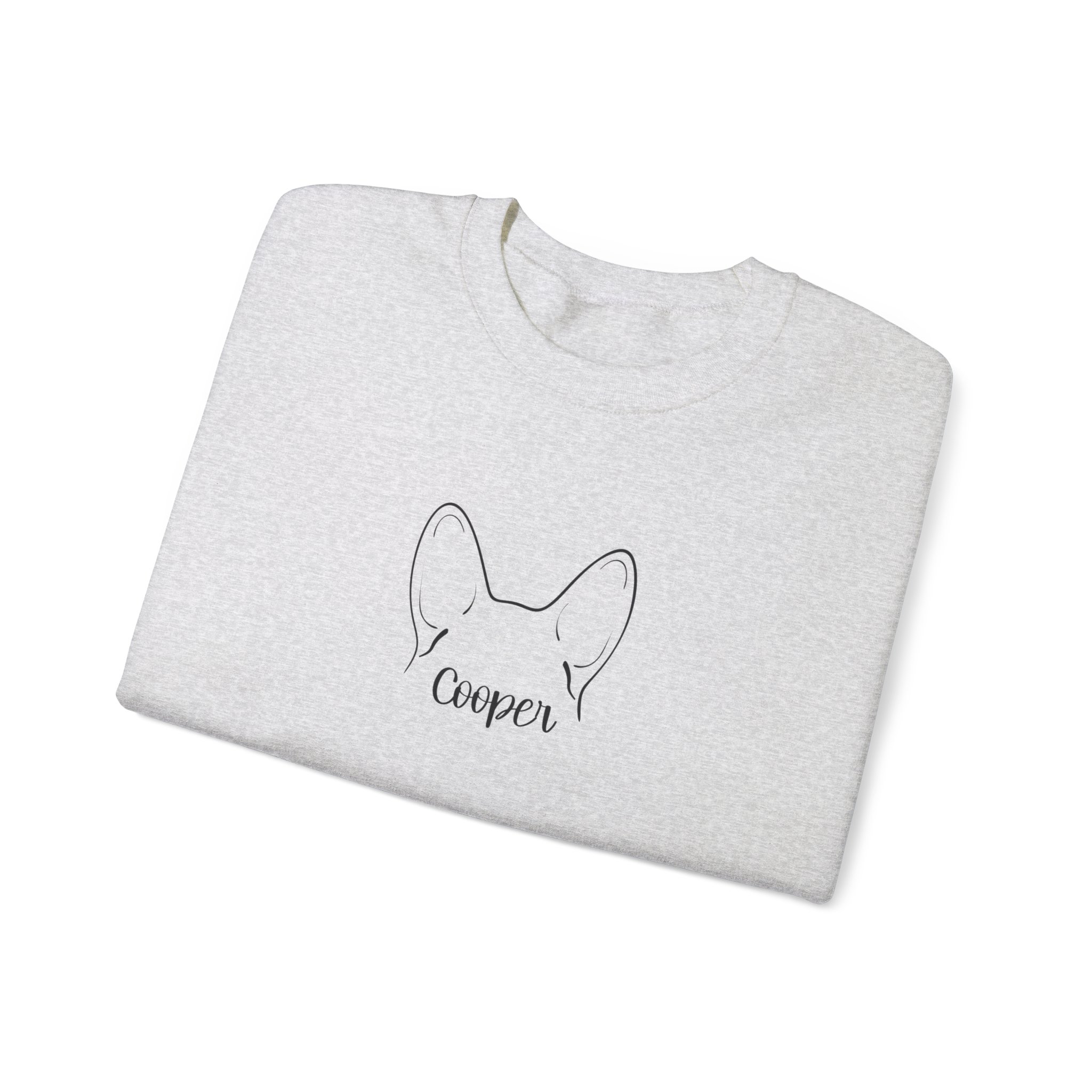 Personalized Dog Ear Crewneck Sweatshirt | Big Ears - Image 3