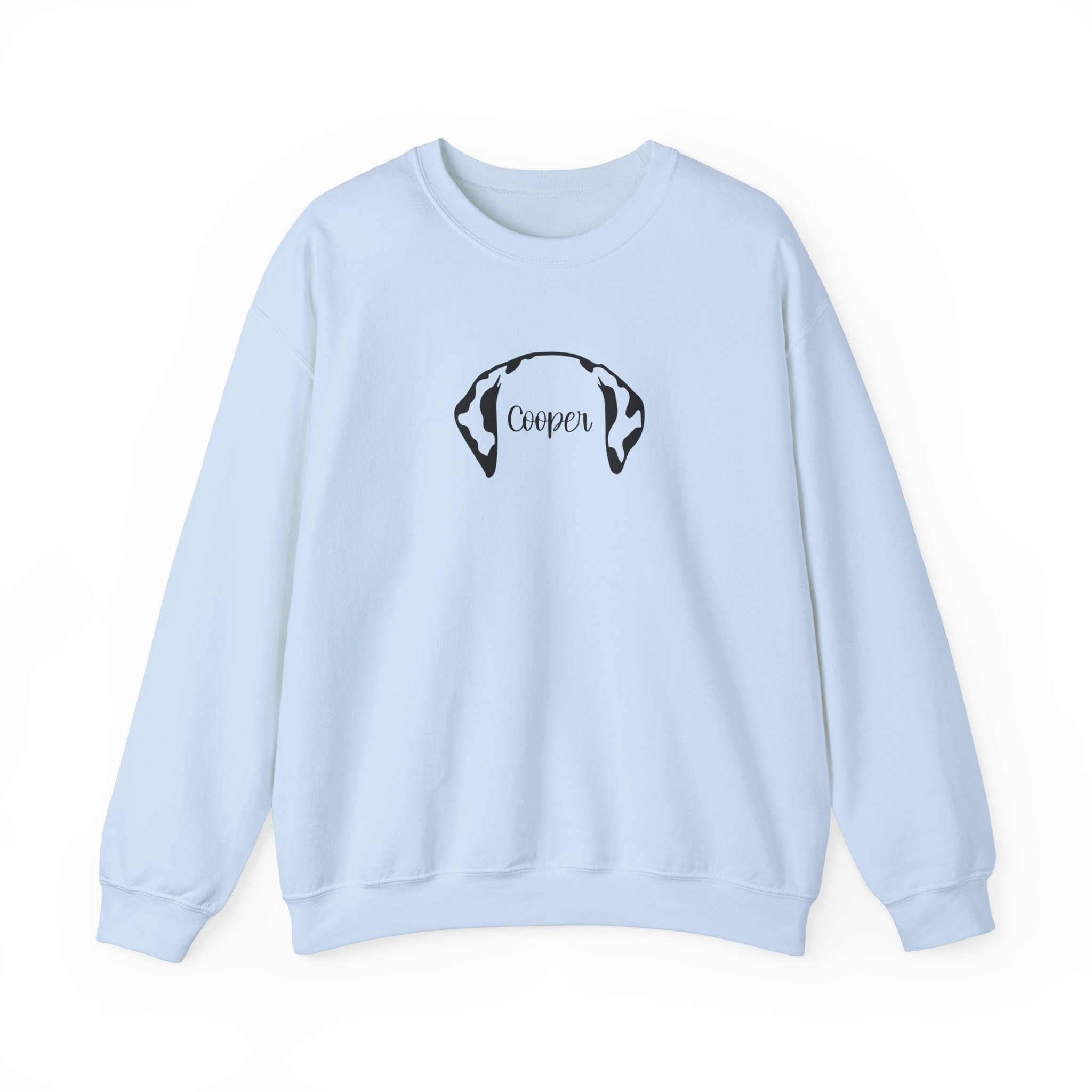 Personalized Dog Ear Crewneck Sweatshirt | Dalmation - Image 10