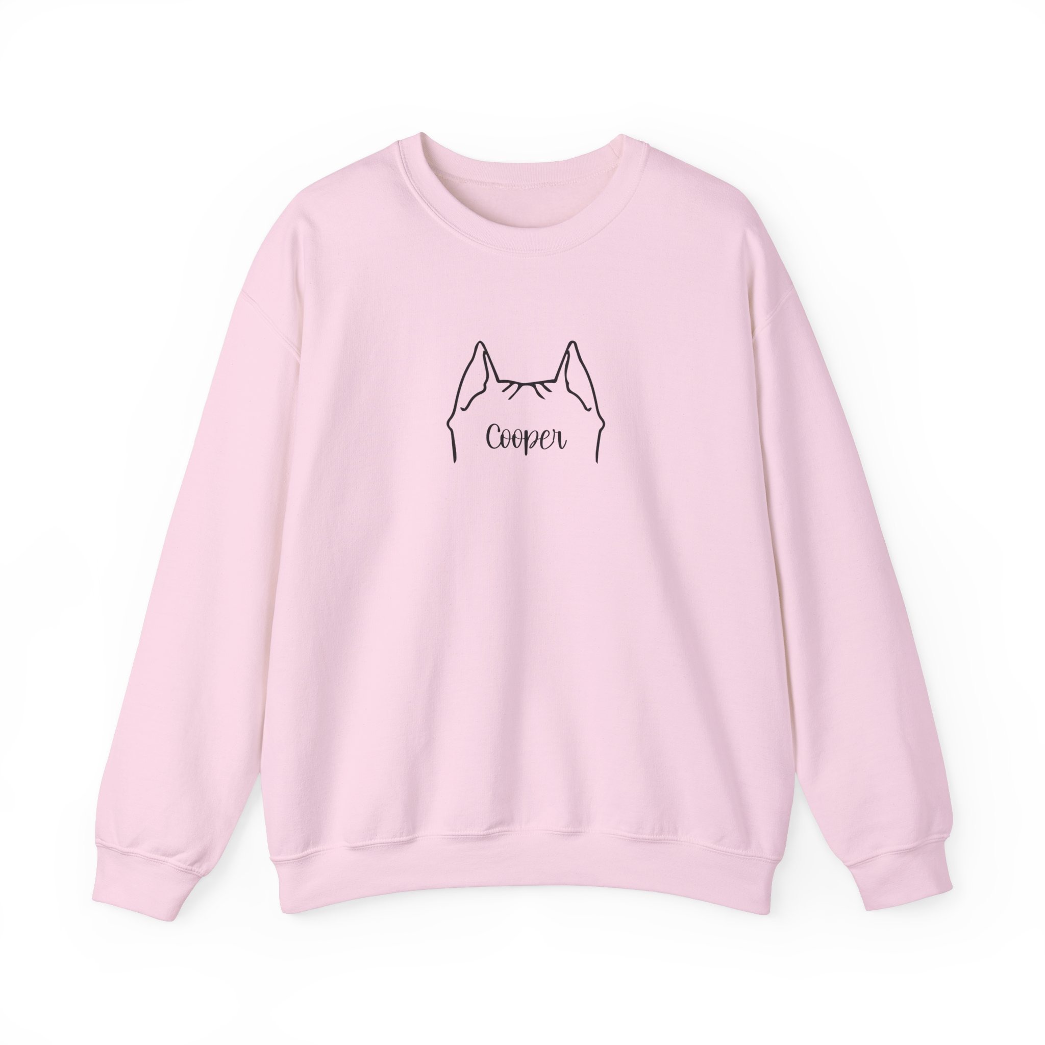 Personalized Dog Ear Crewneck Sweatshirt | Pitty - Image 8