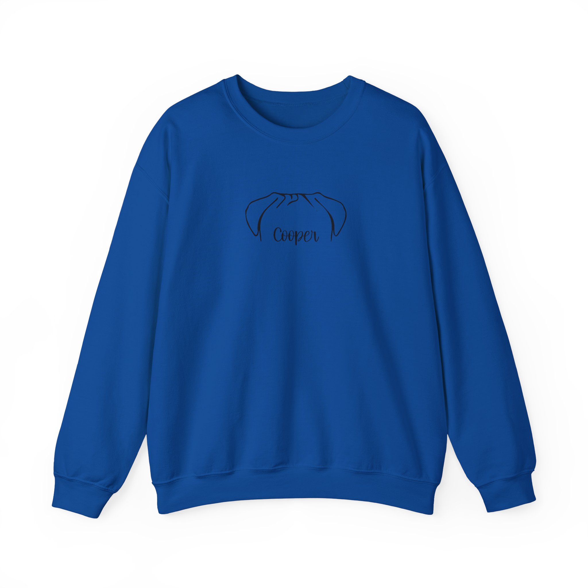 Personalized Dog Ear Crewneck Sweatshirt | Pug - Image 12