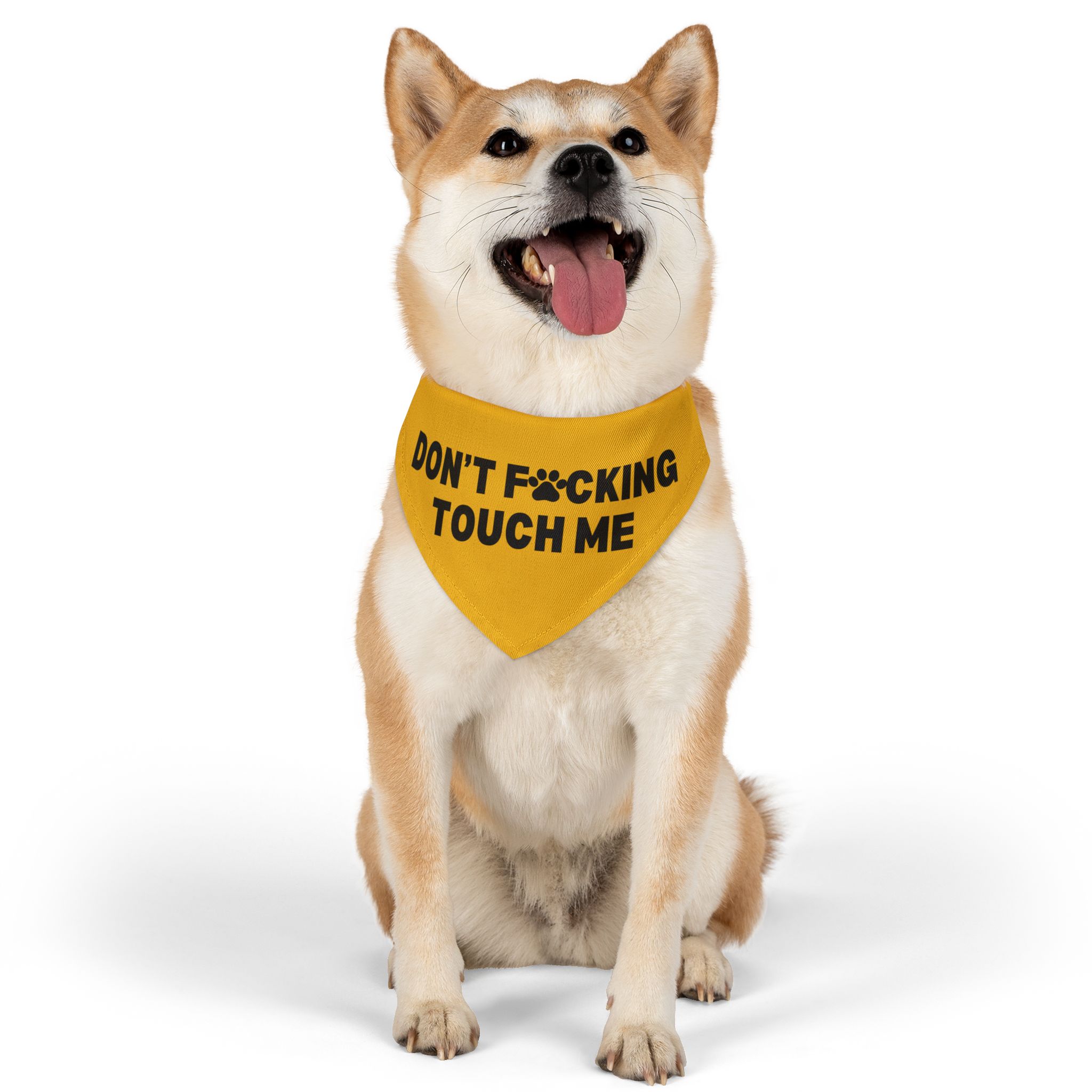 Don't Effing Touch Me Pet Bandana - Image 6