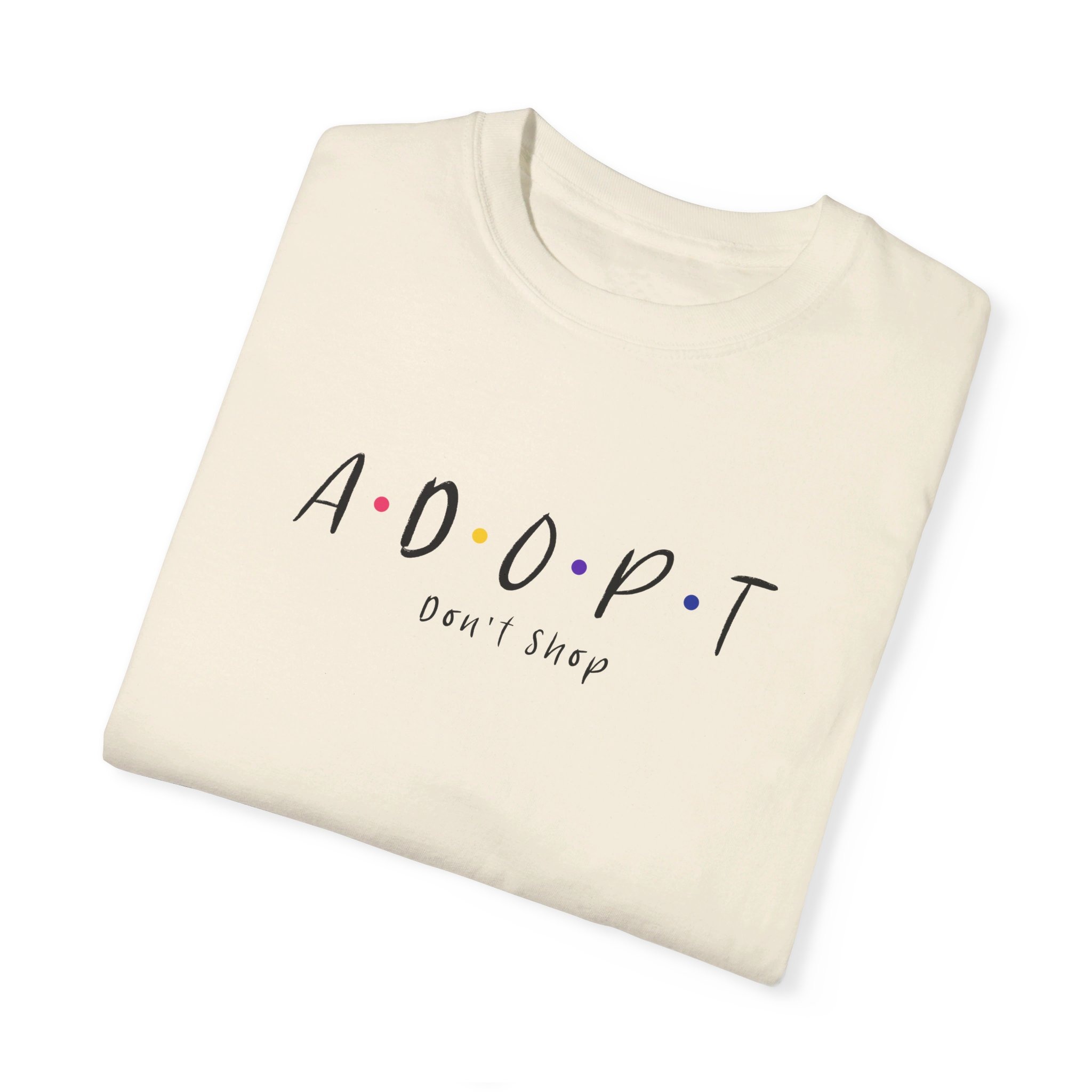 Comfort Colors® T-Shirt – Adopt Don't Shop - Image 4