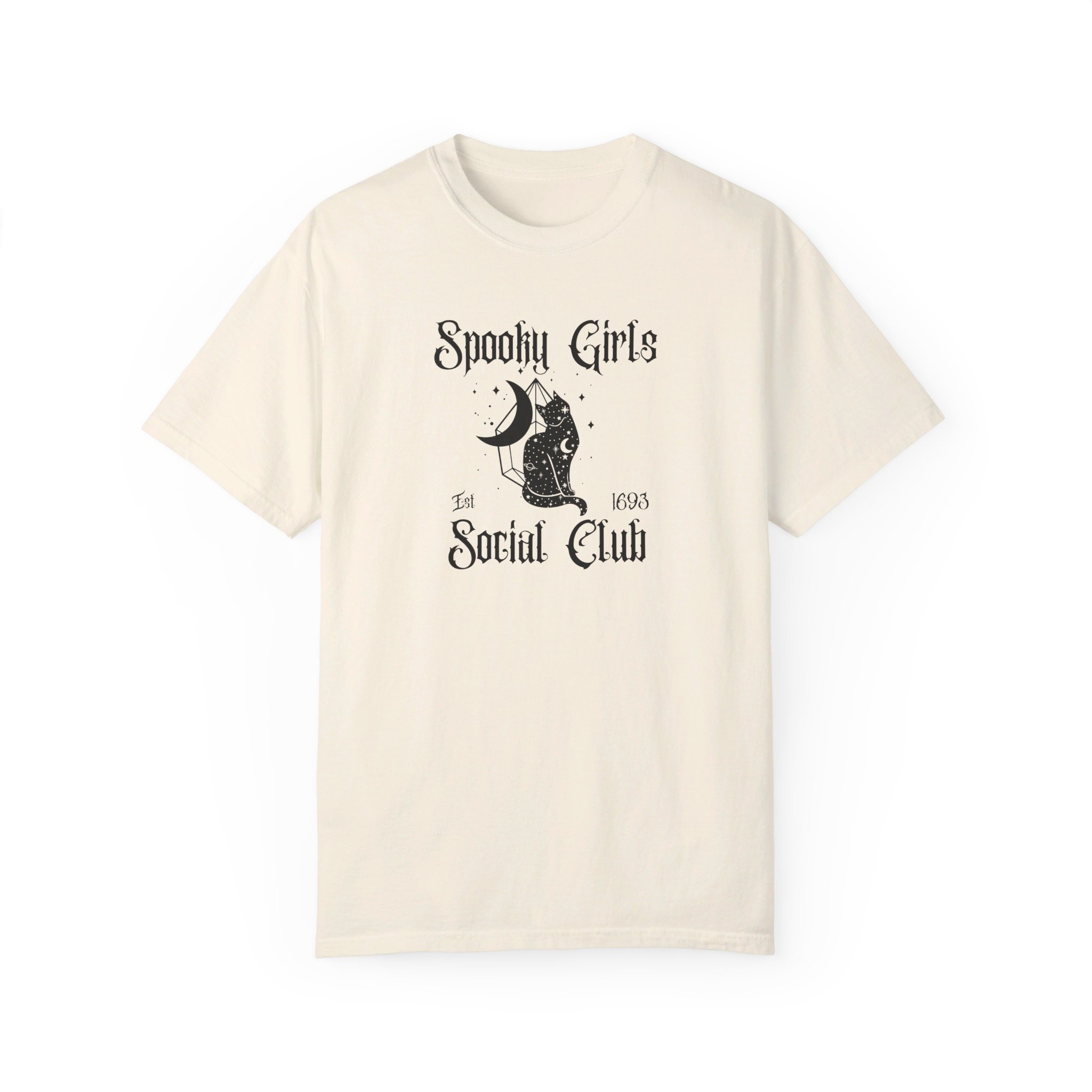 Comfort Colors® T-Shirt – Spooky Girls Social Club Black Cat - Image 11