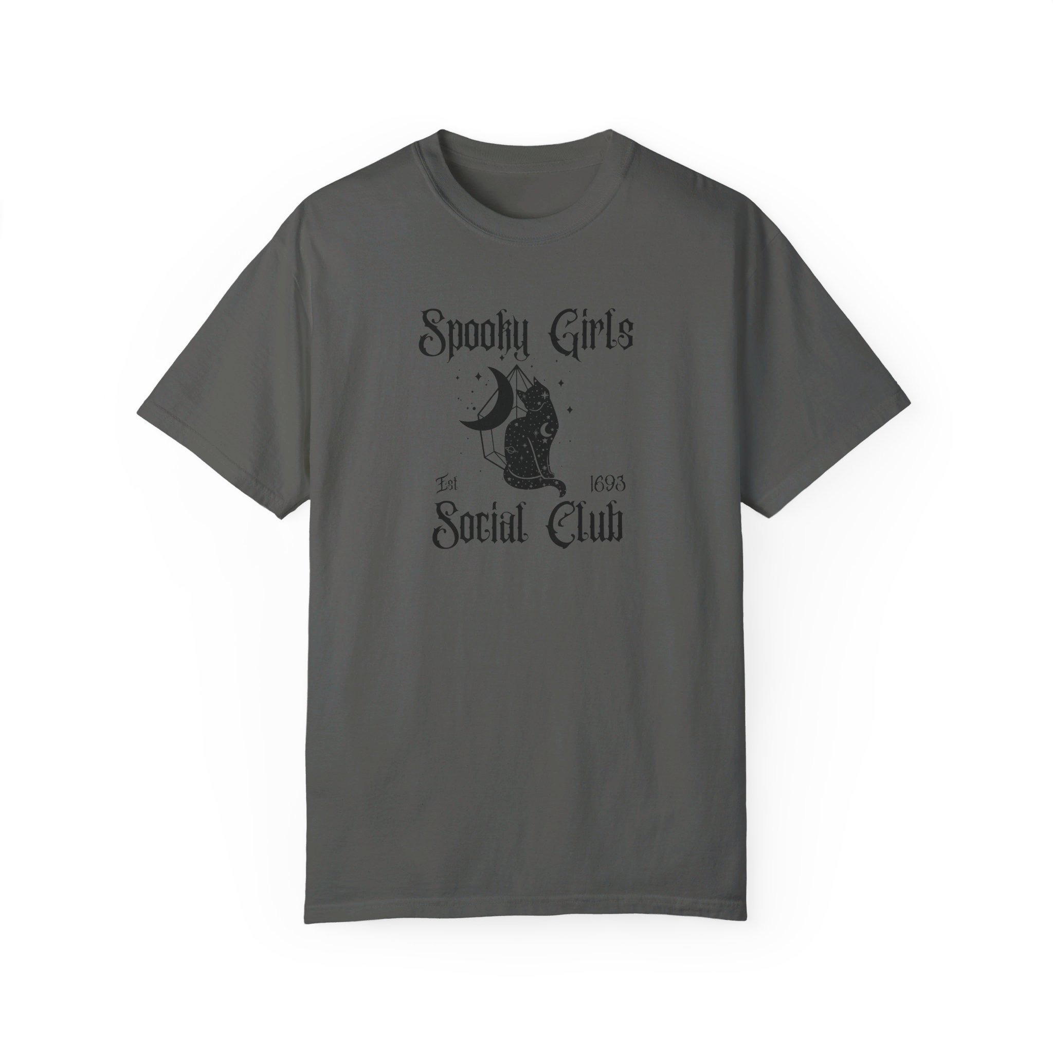 Comfort Colors® T-Shirt – Spooky Girls Social Club Black Cat - Image 14