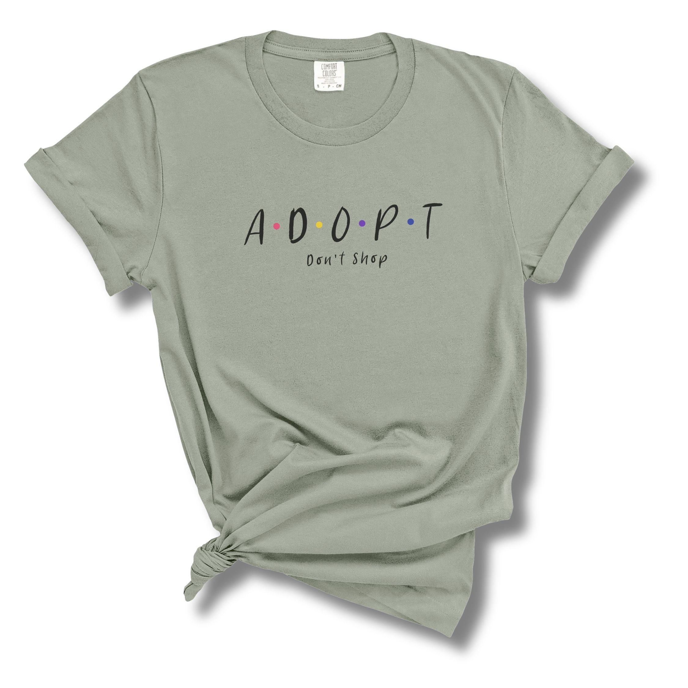 Comfort Colors® T-Shirt – Adopt Don't Shop - Image 6