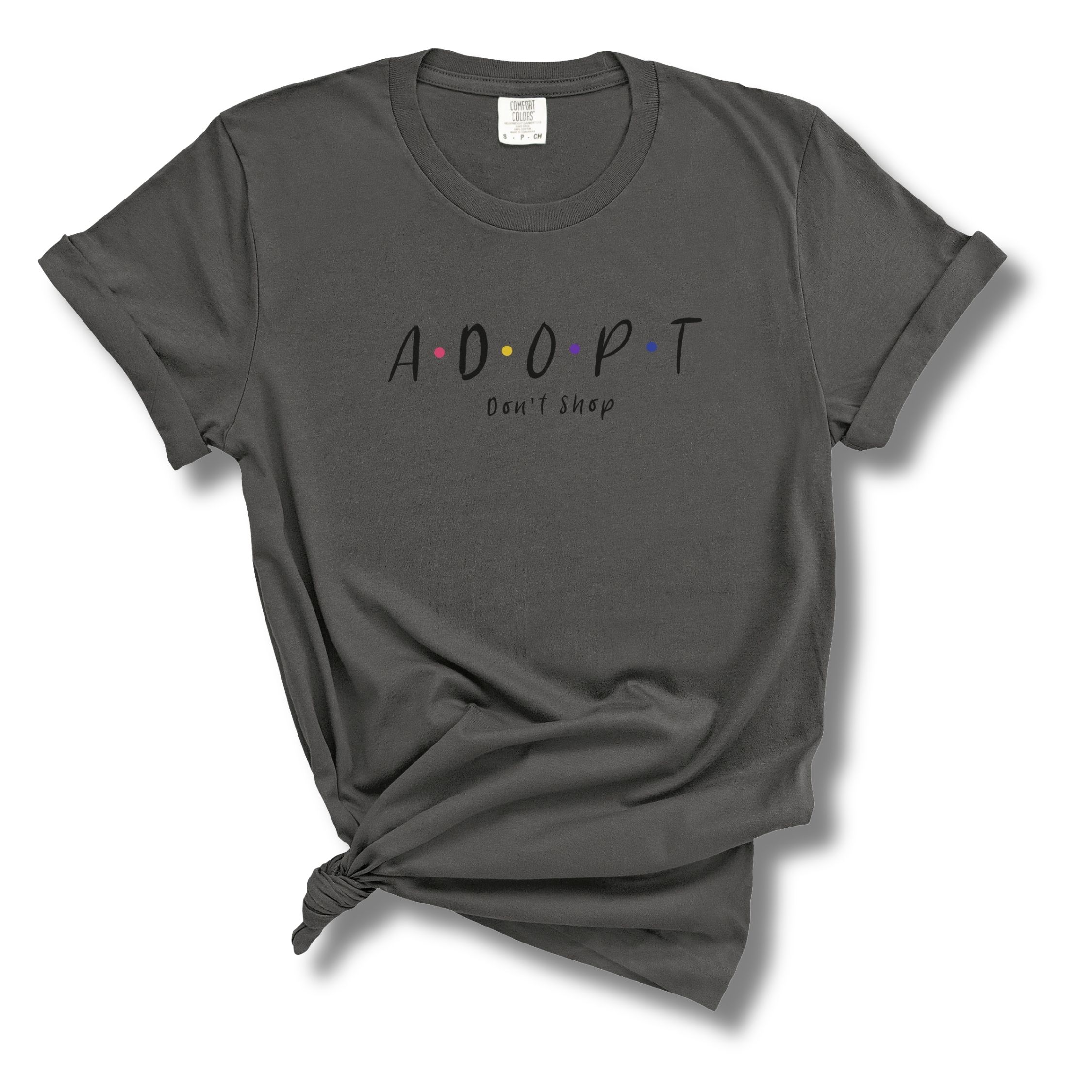 Comfort Colors® T-Shirt – Adopt Don't Shop - Image 9