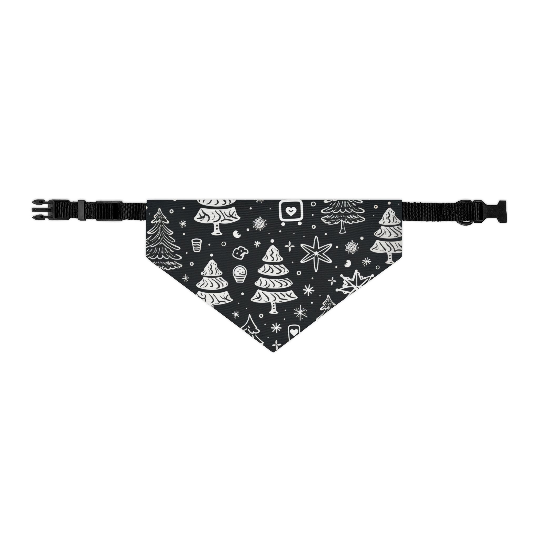Pet Bandana – W&B Trees